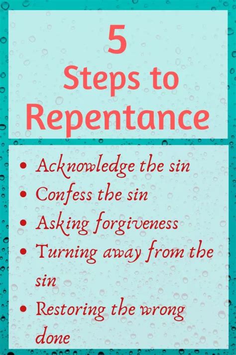True repentance is more than acknowledging sin, it is turning away from sin and to God. It is not simply saying 'Lord, I repent' and while still seeking sin out ...